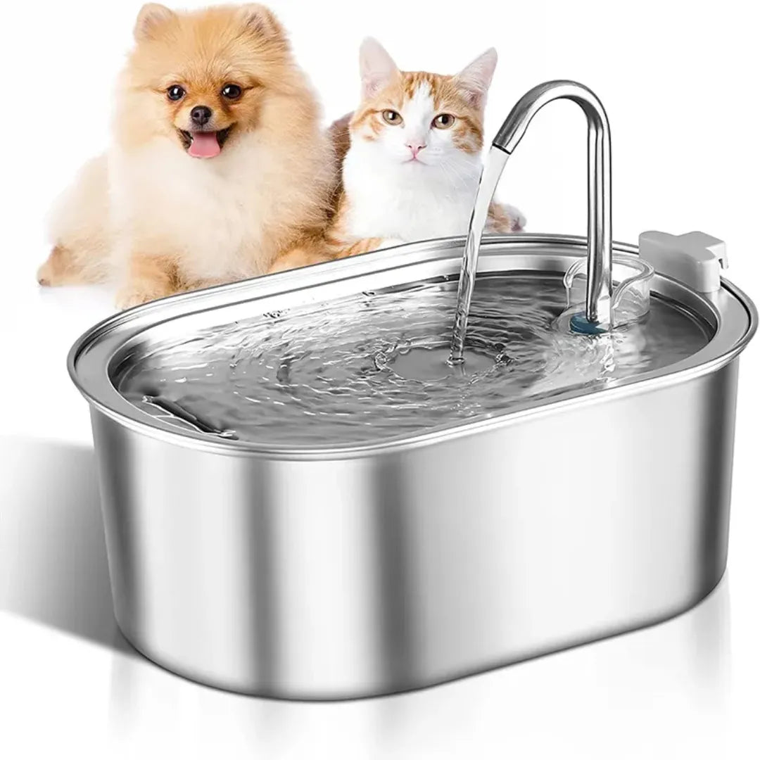 Natqua | AquaPet Smart – Fontaine à eau intelligente de 3,2 L pour chats et chiens