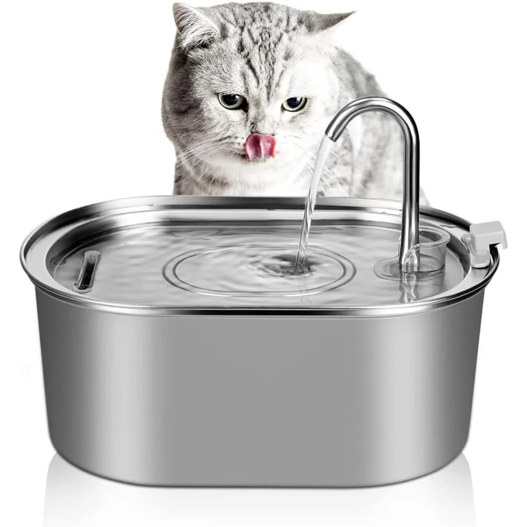 Natqua | AquaPet Smart – Fontaine à eau intelligente de 3,2 L pour chats et chiens